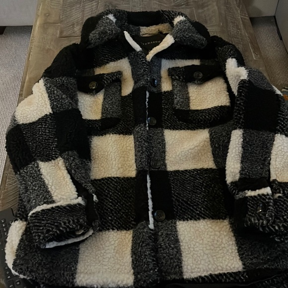 Bernardo Jackets & Blazers - Bernardo Buffalo Plaid Shirt/Jacket